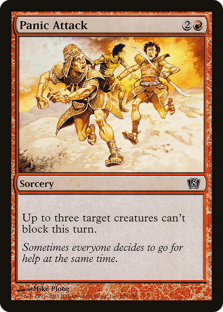 Panic Attack (8ED-209★) - Eighth Edition Foil