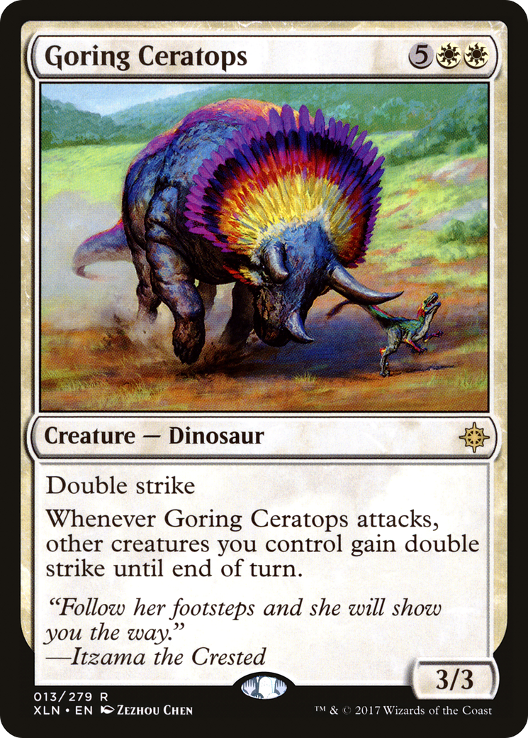 Goring Ceratops (XLN-013) - Ixalan Foil