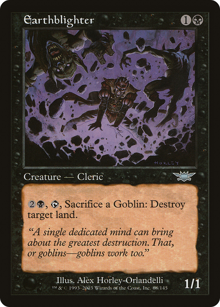 Earthblighter (LGN-068) - Legions Foil 