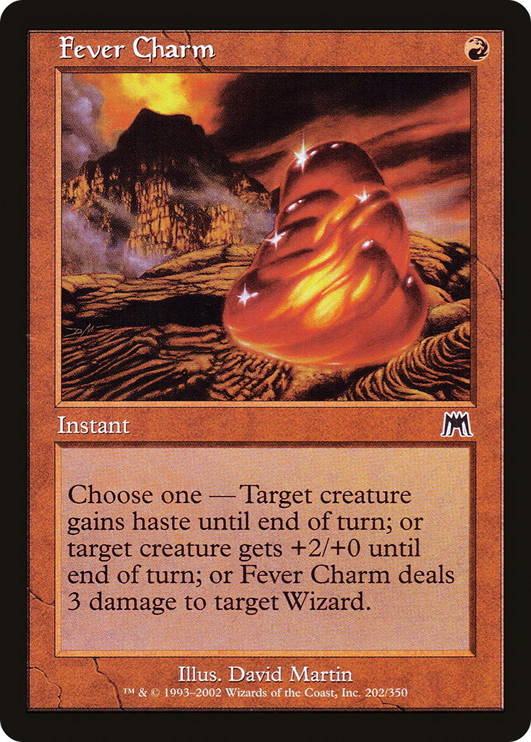 Charme de fièvre (ONS-202) - Onslaught Foil 
