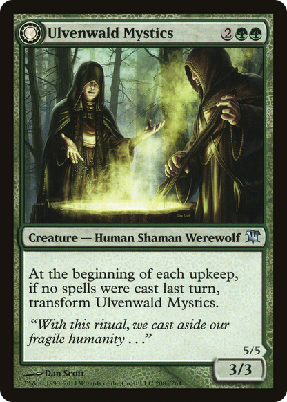 Ulvenwald Mystics (ISD-208) - Innistrad: (Double Faced Transform) Foil