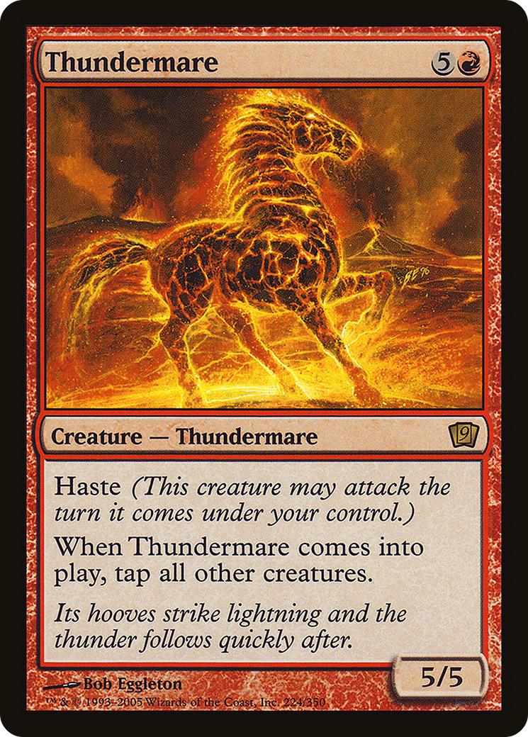 Thundermare (9ED-224★) - Ninth Edition Foil
