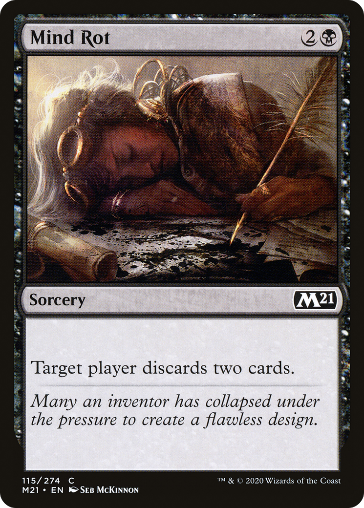 Mind Rot (M21-115) - Core Set 2021 Foil