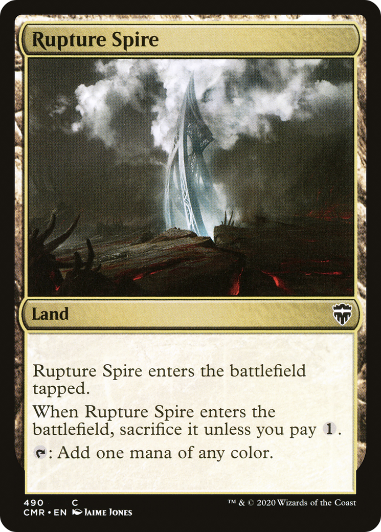 Rupture Spire (490) (CMR-490) - Commander Legends