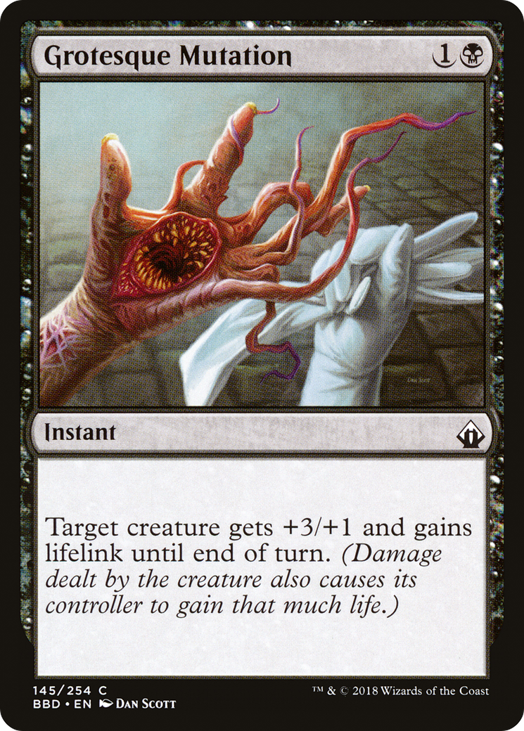 Mutation grotesque (BBD-145) - Battlebond Foil 
