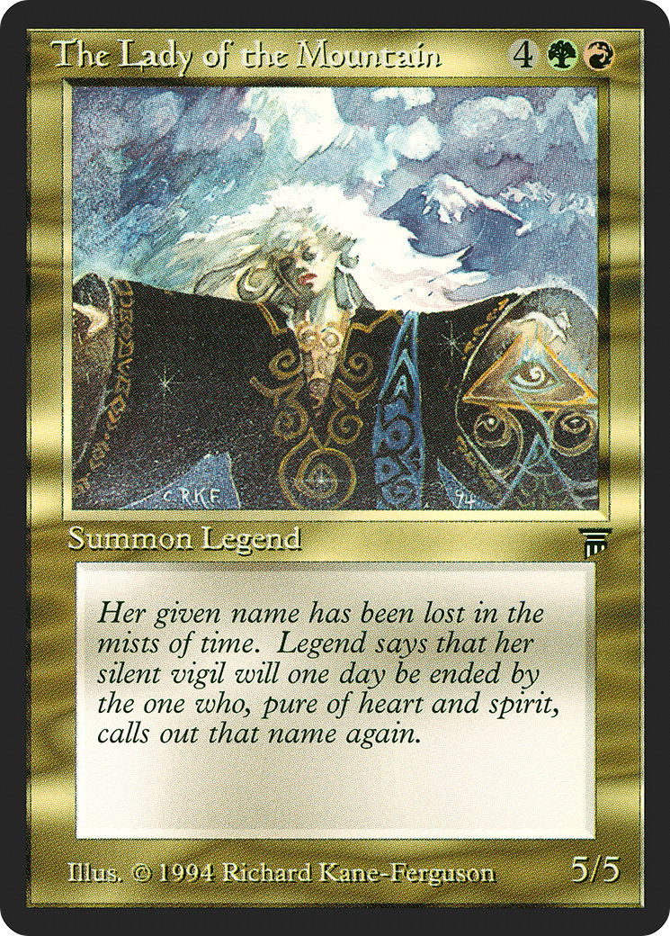 La Dame de la Montagne (LEG-263) - Légendes 