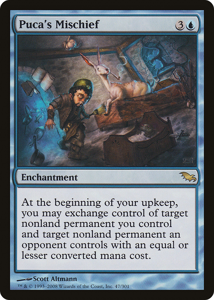 Les Malices de Puca (SHM-047) - Shadowmoor Foil 
