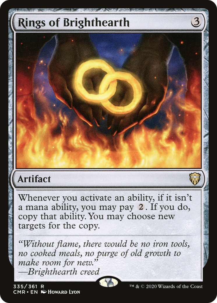 Anneaux de Brighthearth (CMR-335) - Commander Legends Foil 