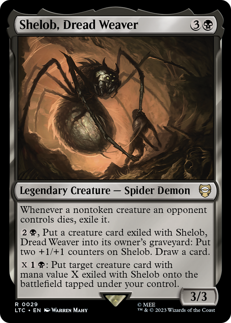 Shelob, Tisserande de Terreur (LTC-029) - Commandant des Contes de la Terre du Milieu