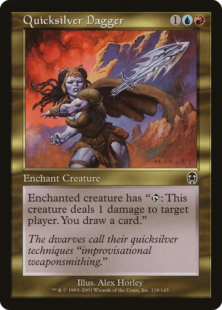 Dague de Vif-Argent (APC-118) - Apocalypse Foil