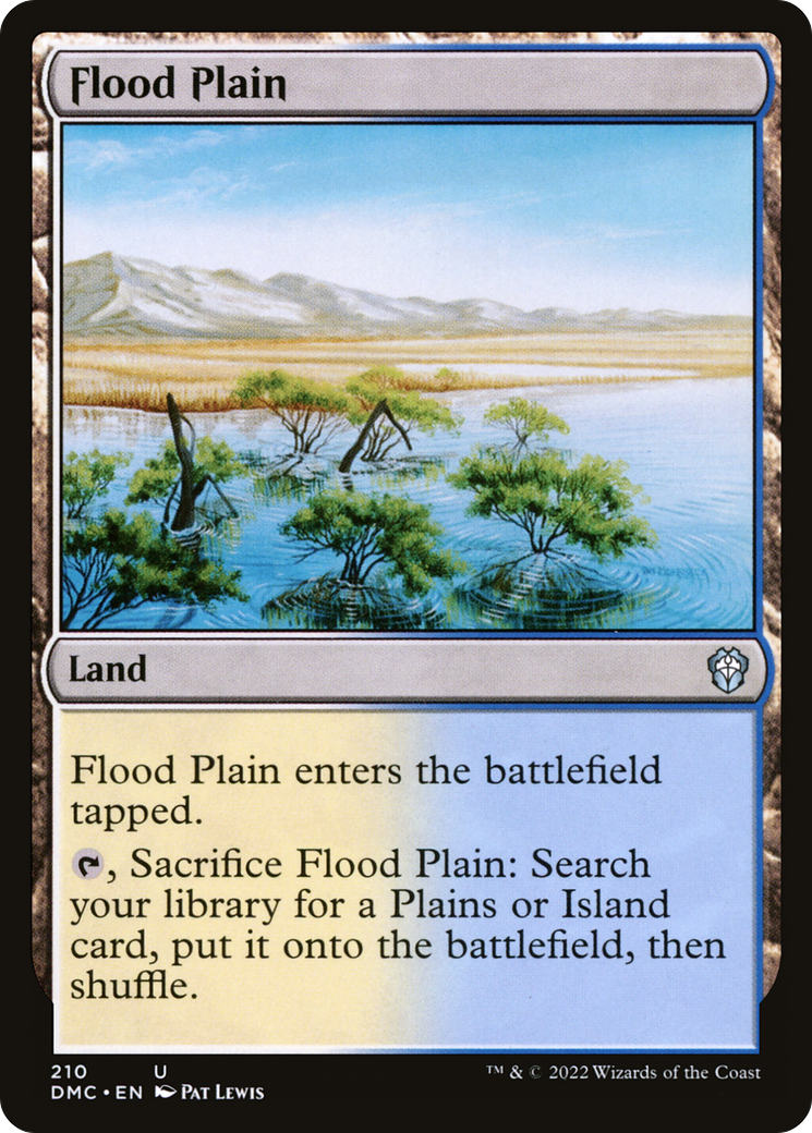 Plaine inondable (DMC-210) - Dominaria United Commander 