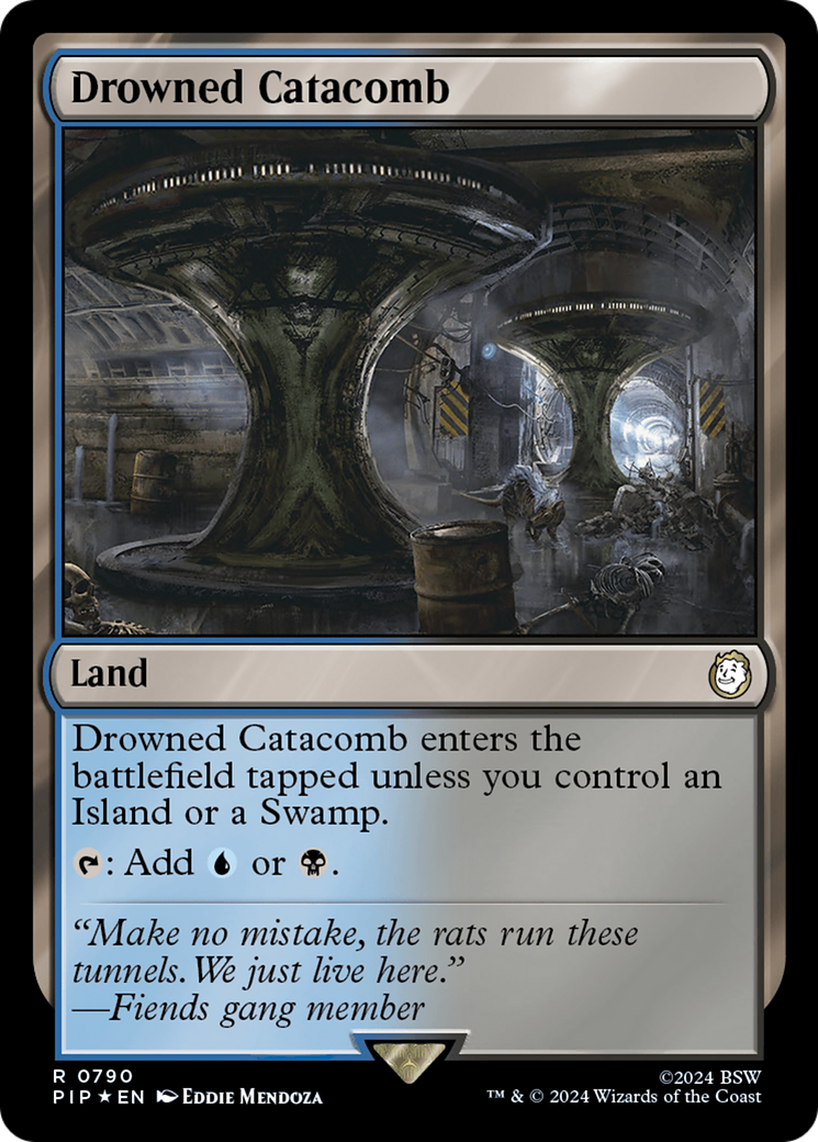 Catacombes noyées (PIP-790) - Fallout Foil 