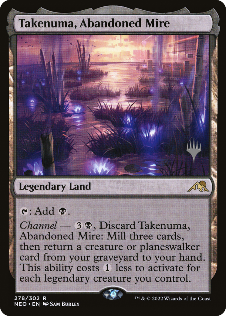 Takenuma, Mire abandonné (PNEO-278P) - Kamigawa : Neon Dynasty Promos Foil
