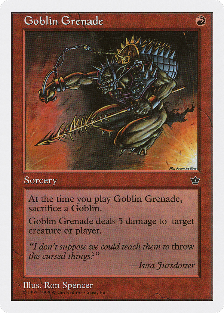 Grenade gobeline (ATH-032) - Anthologies