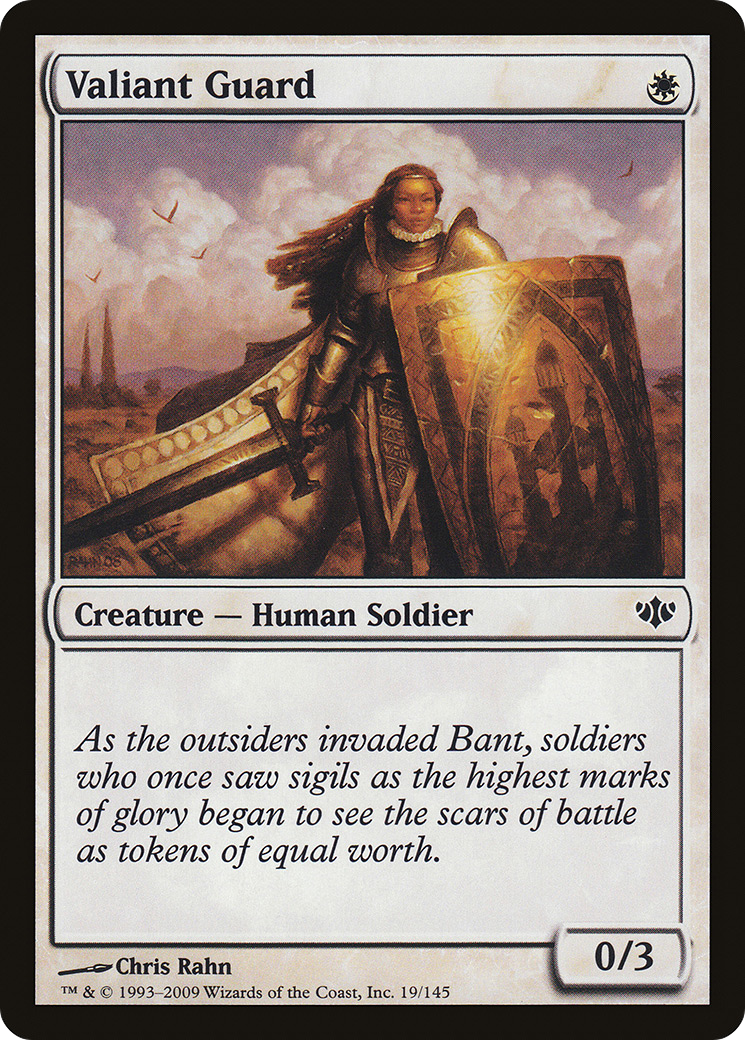 Garde vaillante (CON-019) - Conflux Foil 