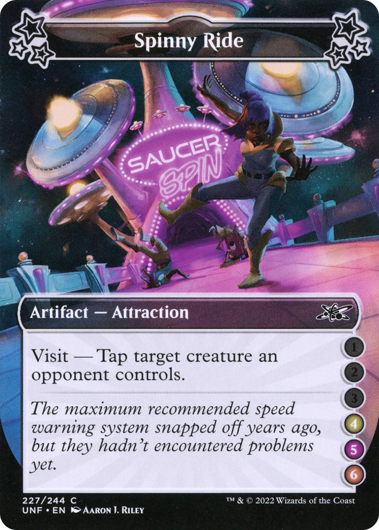 Spinny Ride (UNF-227F) - Unfinity Foil 