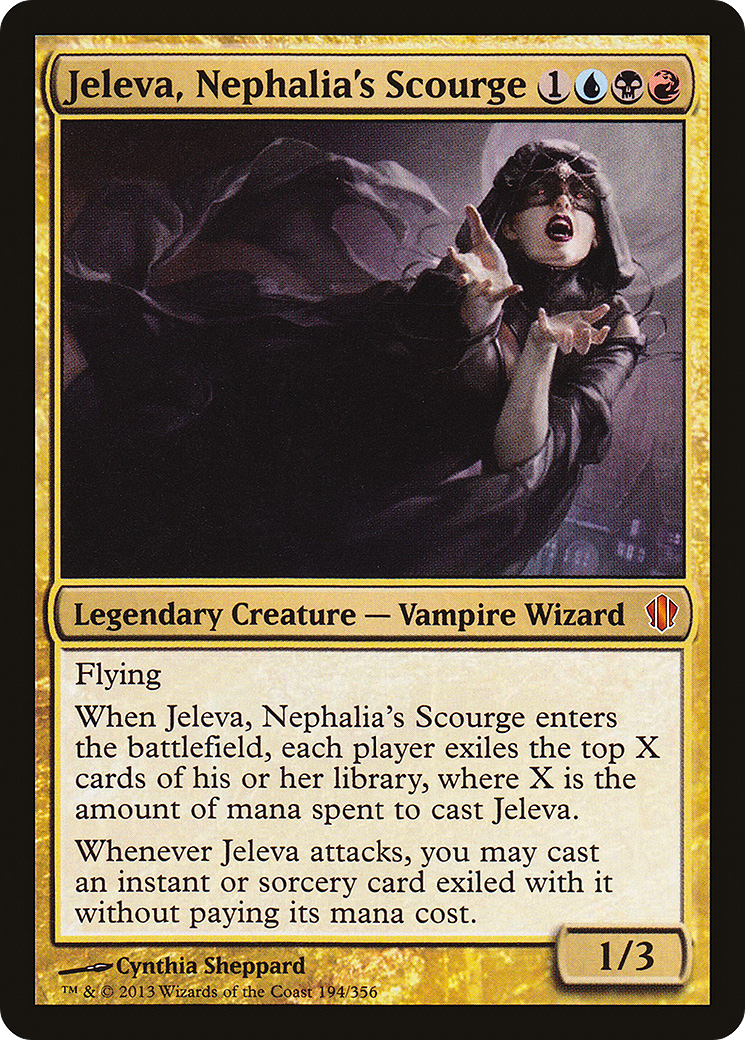 Jeleva, Nephalia's Scourge (C13-194) - Commander 2013