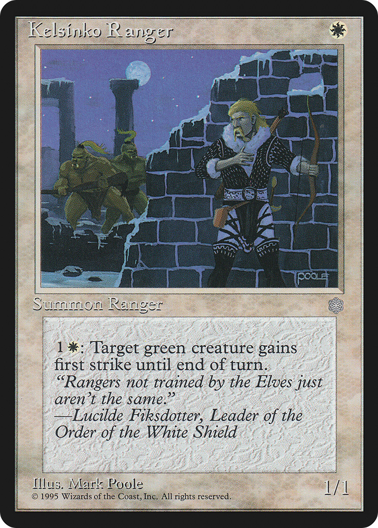 Kelsinko Ranger (ICE-) - Ice Age