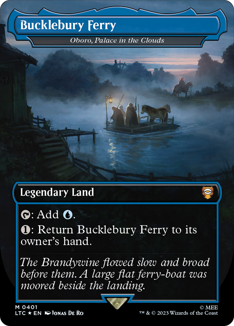 Oboro, le Palais dans les Nuages ​​(LTC-401) - Contes du Commandant de la Terre du Milieu / Bucklebury Ferry (Sans Frontières) Foil 