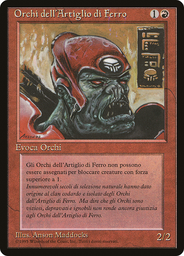 Orques Griffe de Fer (RIN-082) - Rinascimento