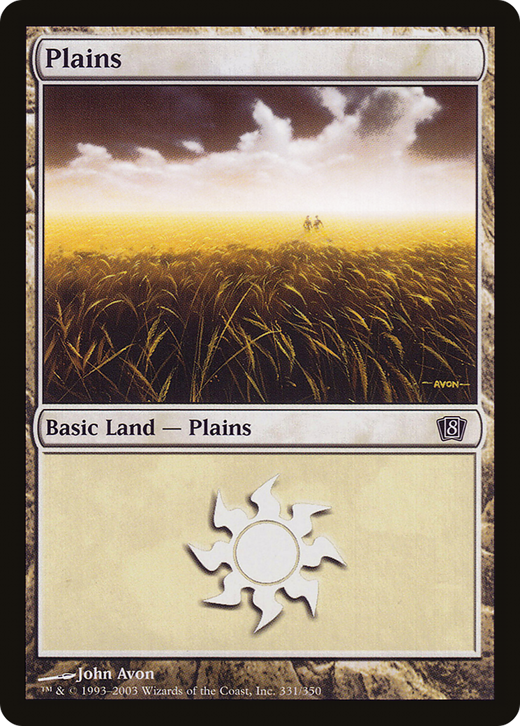 Plains (8ED-331★) - Huitième édition
