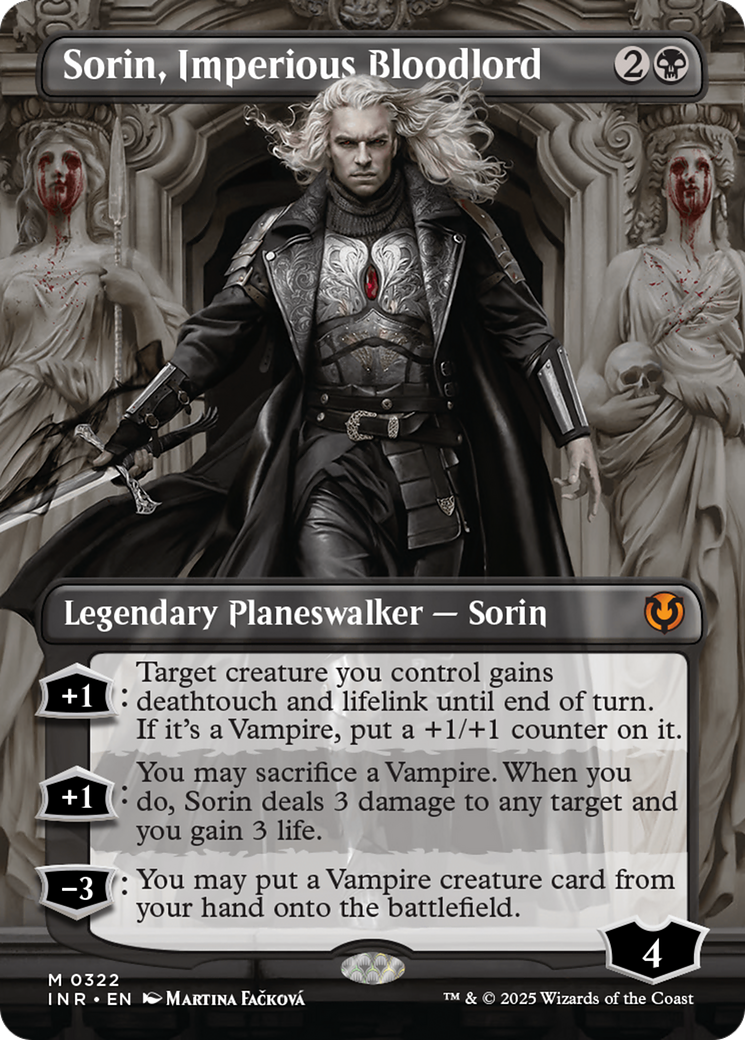 Sorin, Seigneur du Sang Impérial (Sans Frontières) (INR-322) - Innistrad Remastered Foil 