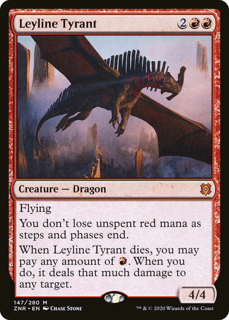 Tyrant Leyline (ZNR-147) - Feuille montante de Zendikar