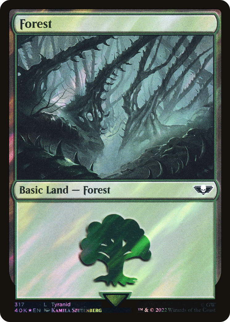 Forêt (40K-317★) - Commander Foil de Warhammer 40,000 