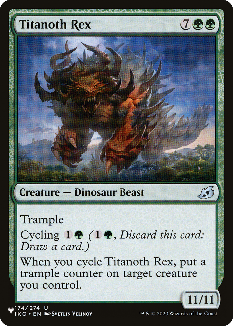 Titanoth Rex (LIST-IKO-174) - The List