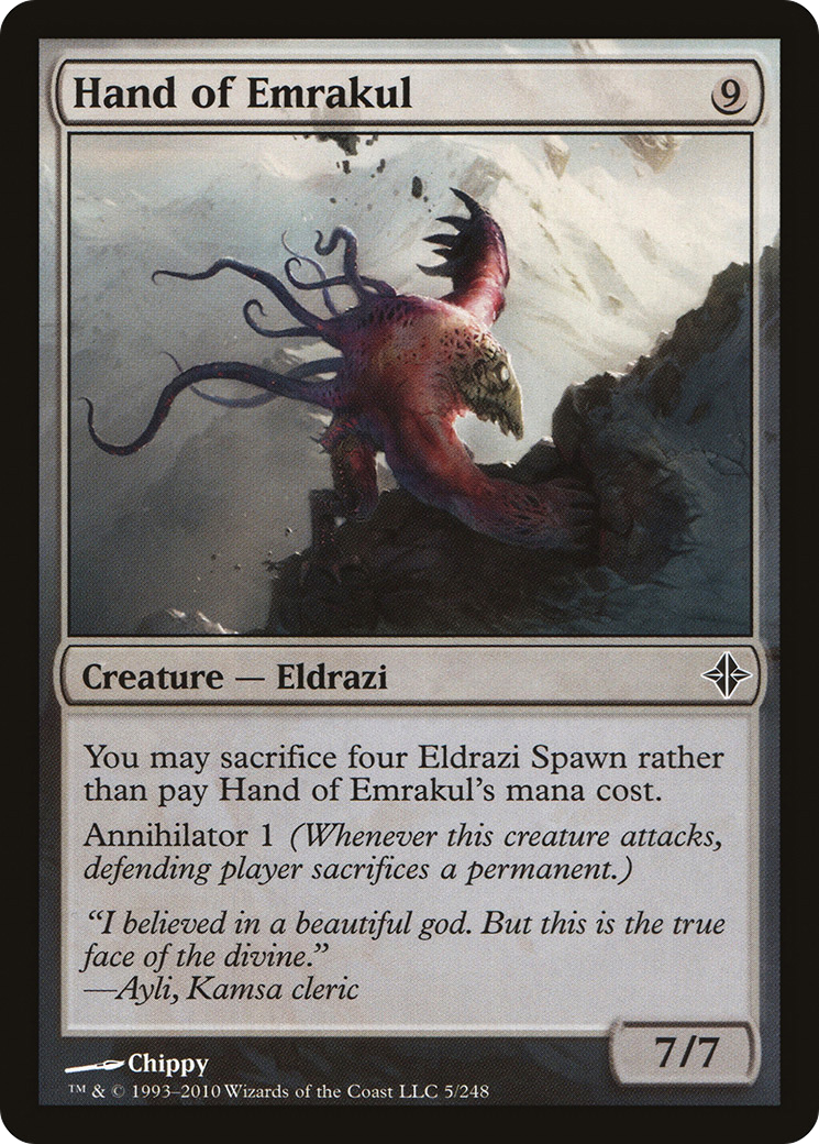 Main d'Emrakul (ROE-005) - L'Ascension des Eldrazi 