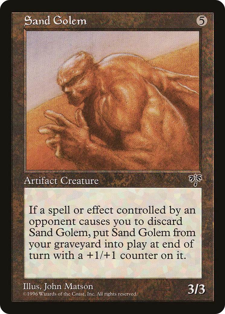 Golem de sable (MIR-318) - Mirage 