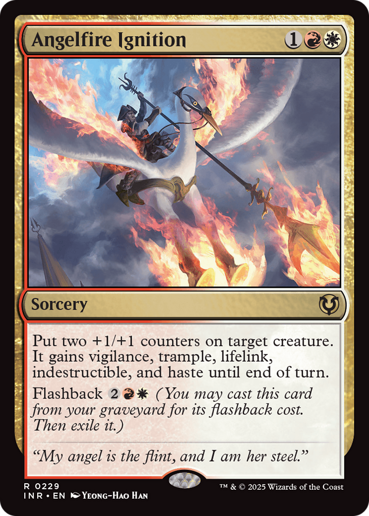 Angelfire Ignition (INR-229) - Innistrad Remastered Foil 