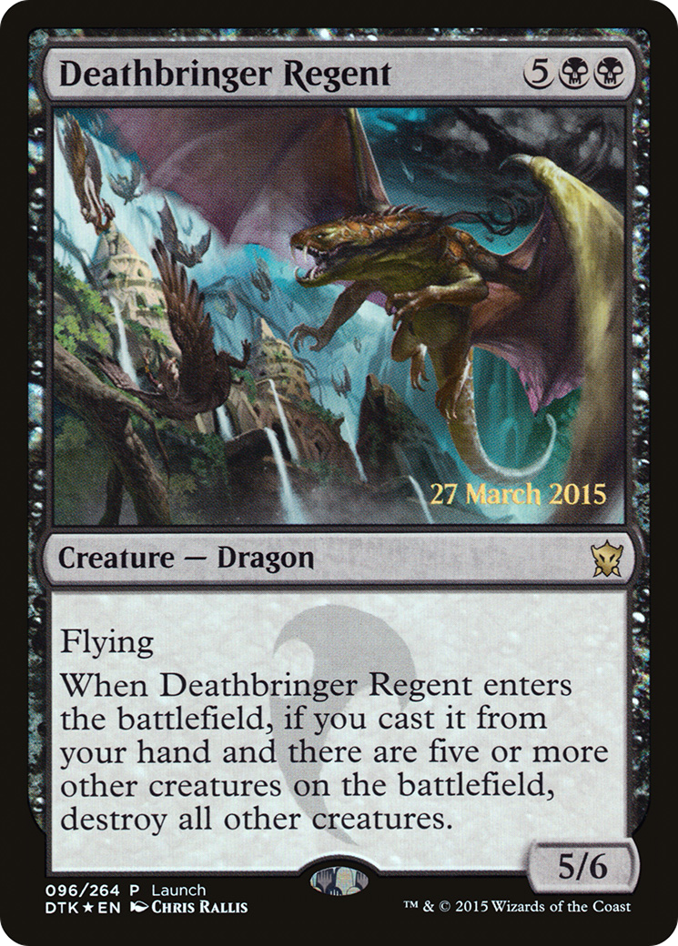 Deathbringer Regent (LARP-096) - Dragons of Tarkir Promos Foil