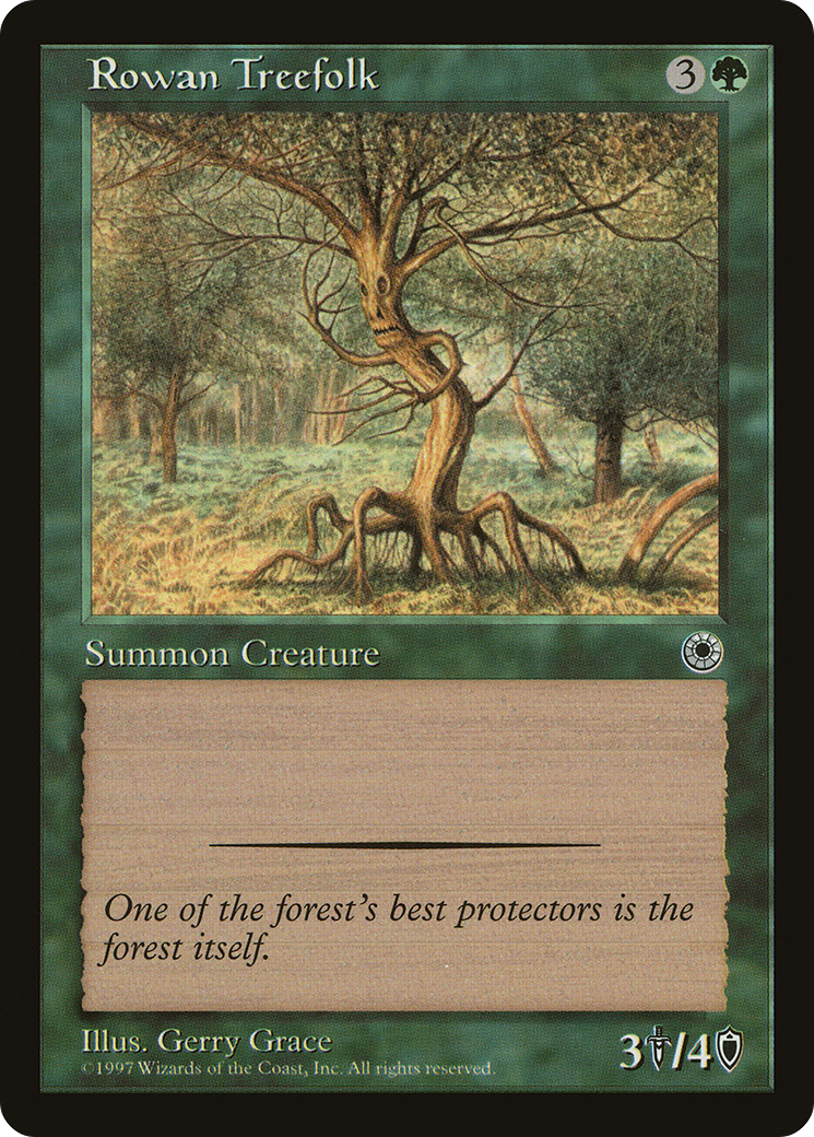 Rowan Treefolk (POR-184) - Portail 