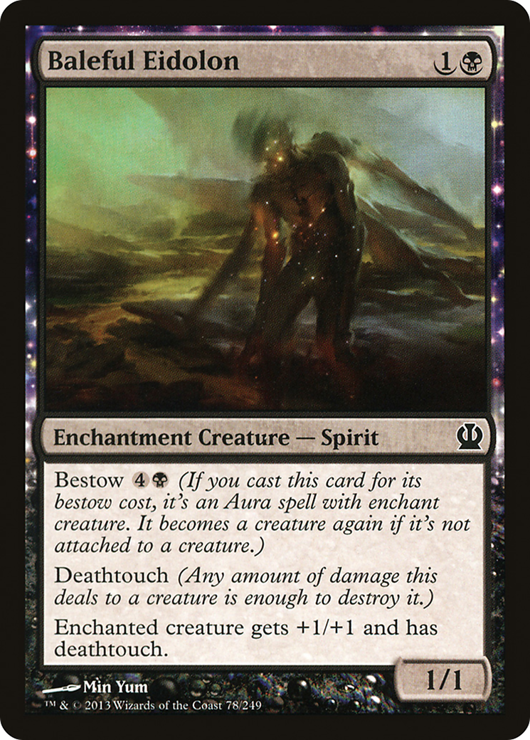 Eidolon funeste (THS-078) - Theros : (enchantement) Foil 
