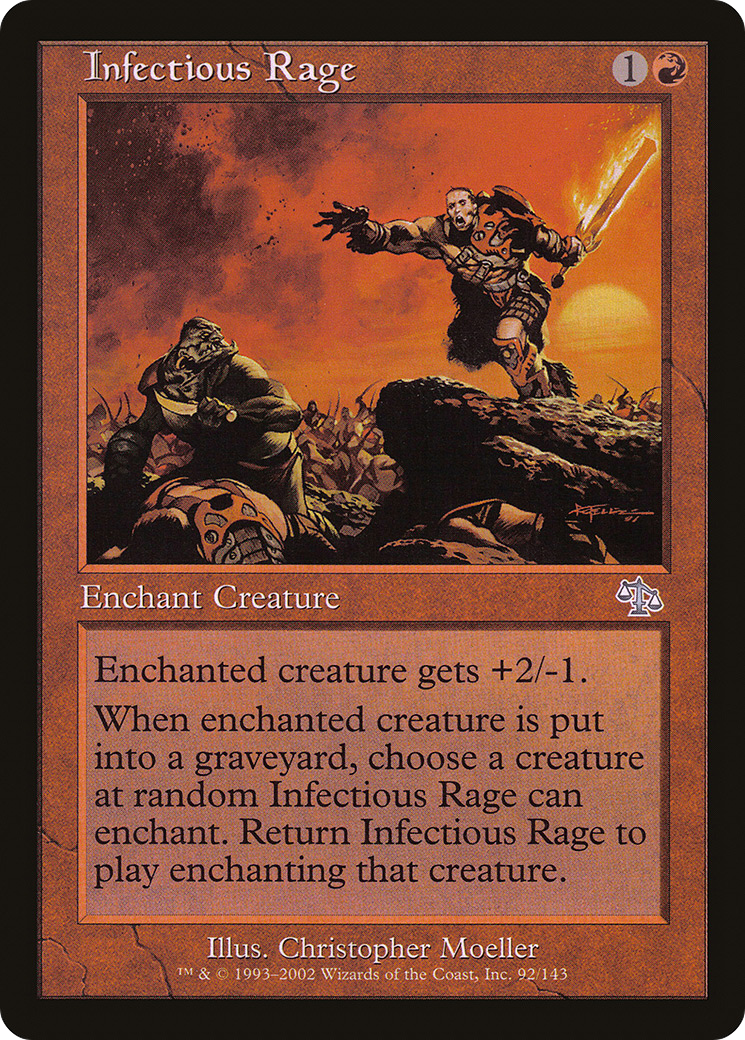 Rage contagieuse (JUD-092) - Jugement Foil 