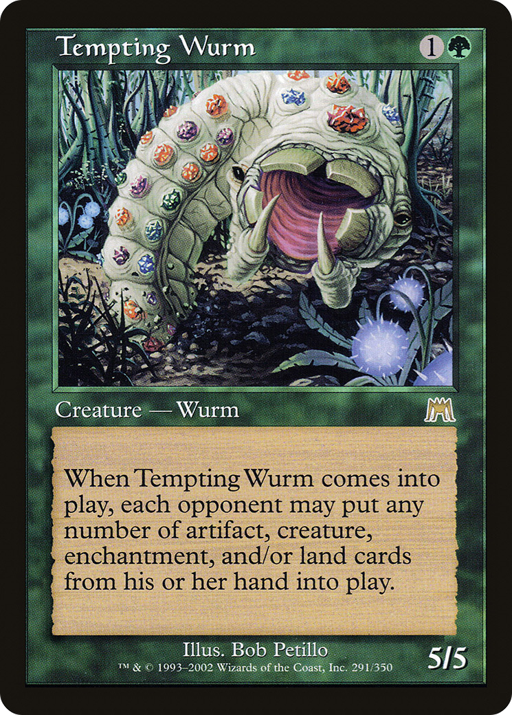 Guivre tentatrice (ONS-291) - Onslaught Foil 
