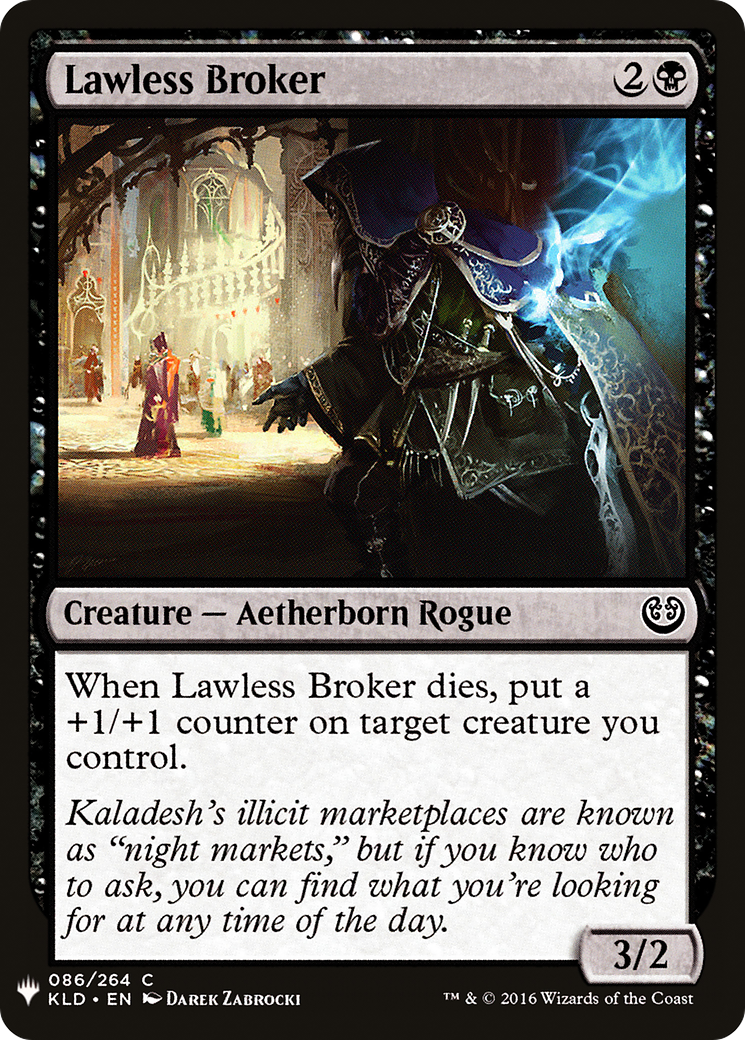 Lawless Broker (LIST-KLD-86) - The List