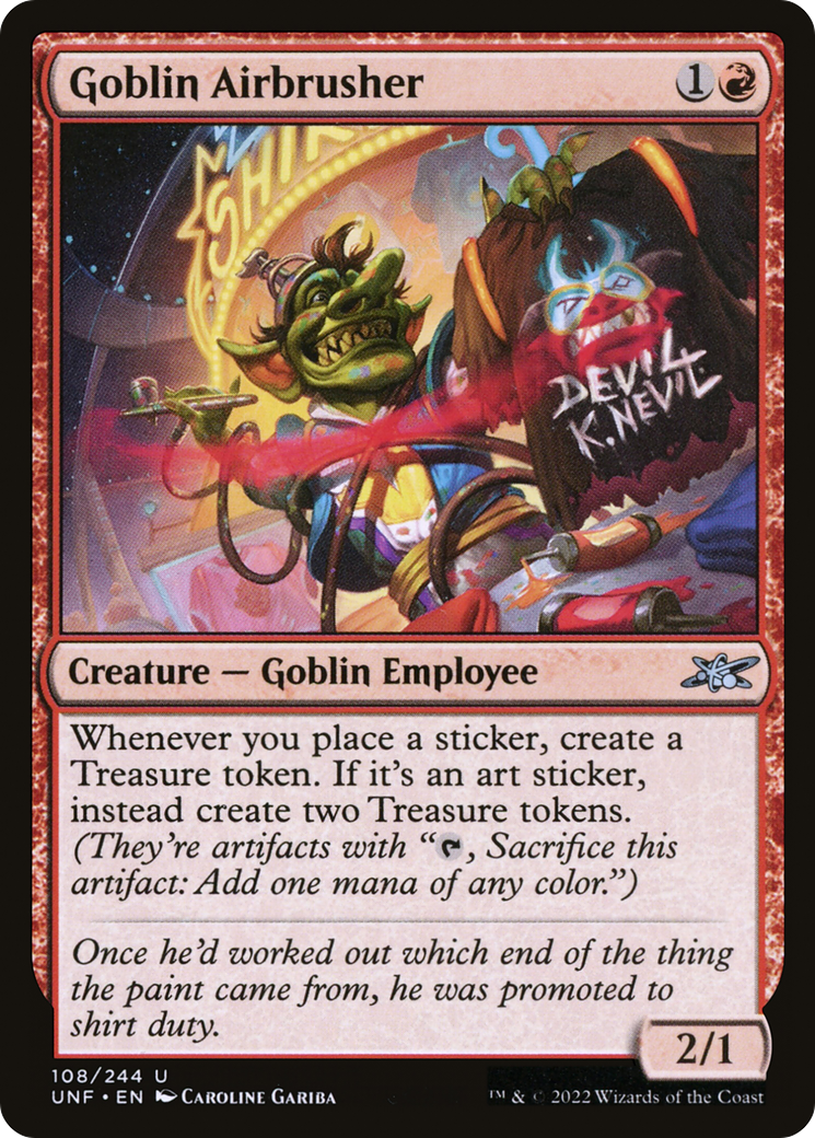 Aérographe Goblin (UNF-108) - Unfinity Foil 