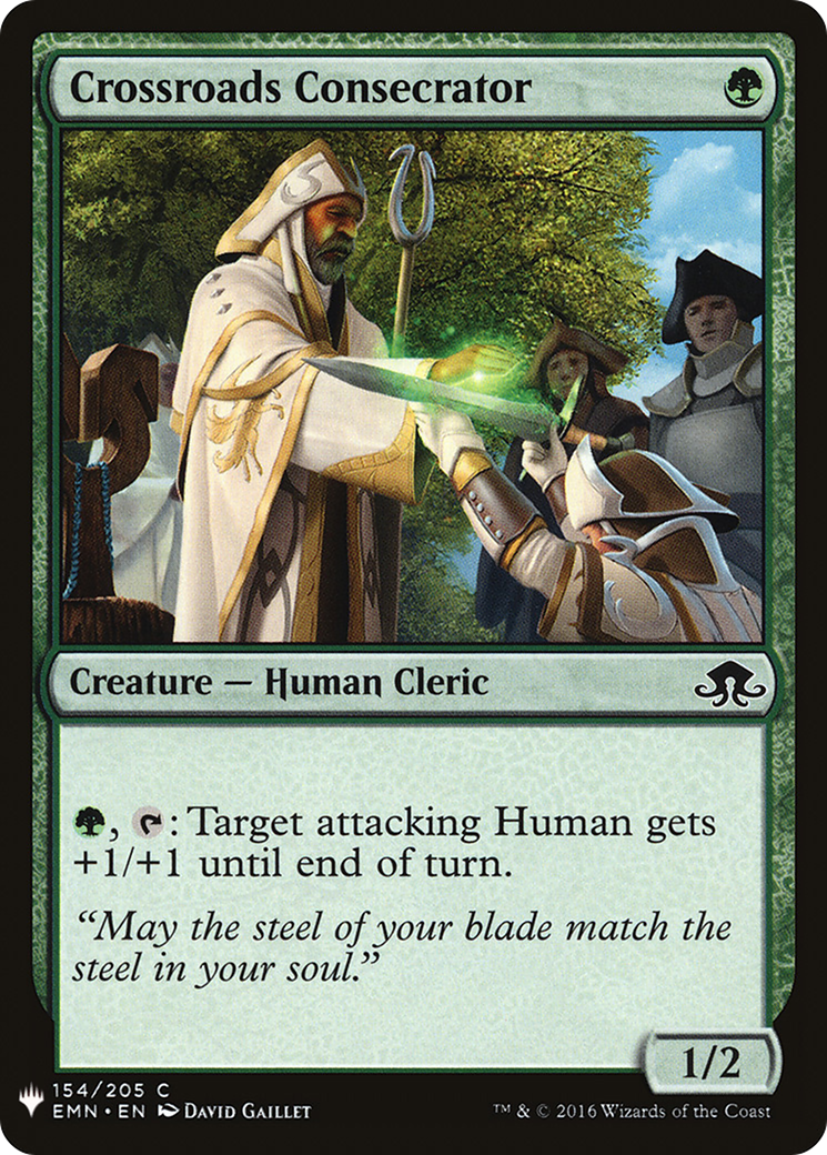 Crossroads Consecrator (LIST-EMN-154) - The List