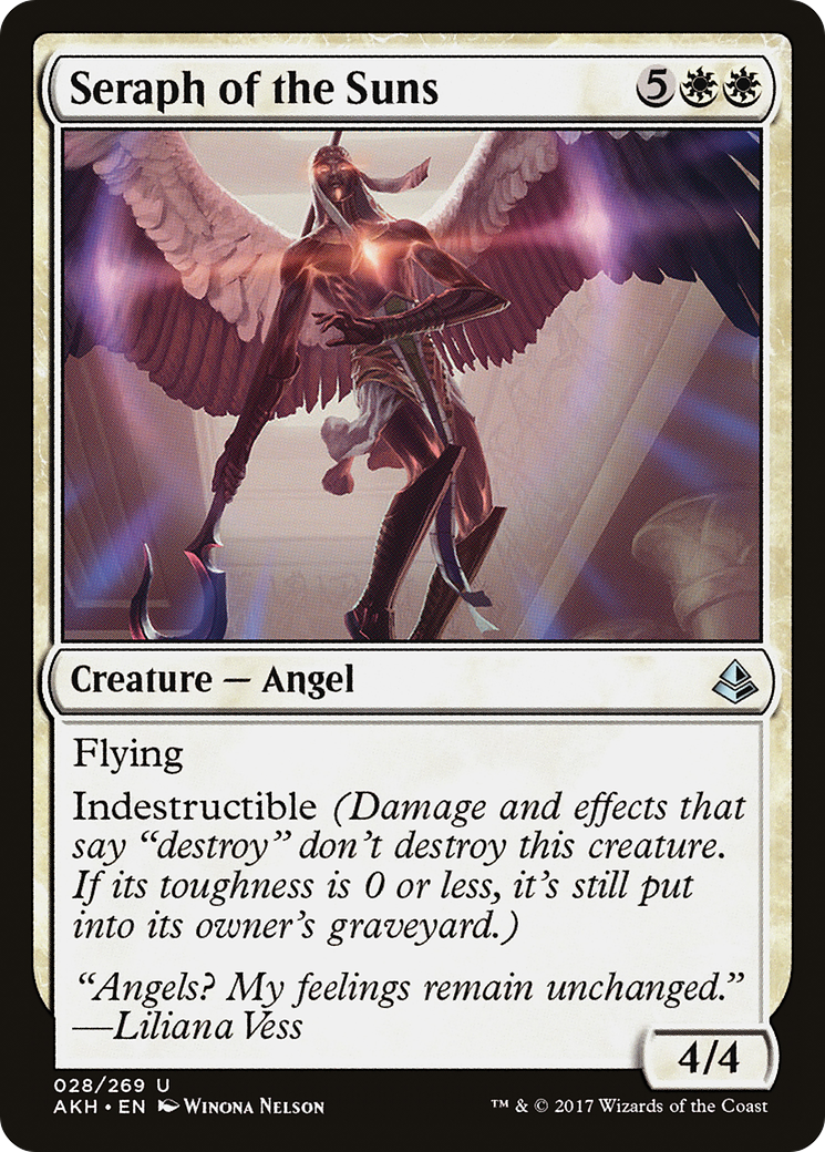 Séraphin des Soleils (AKH-028) - Amonkhet Foil 