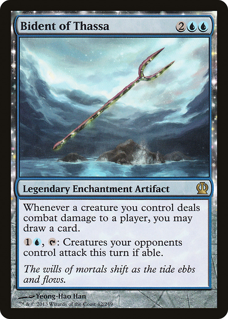 Bident de Thassa (THS-042) - Theros : (enchantement)