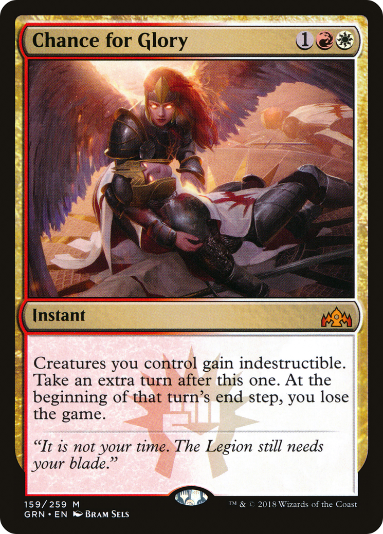 Chance de gloire (GRN-159) - Guildes de Ravnica Foil 