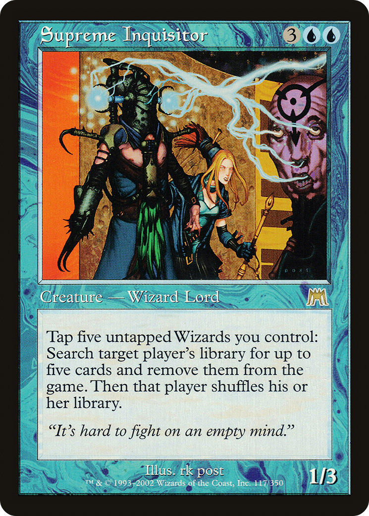 Inquisiteur suprême (ONS-117) - Onslaught Foil 