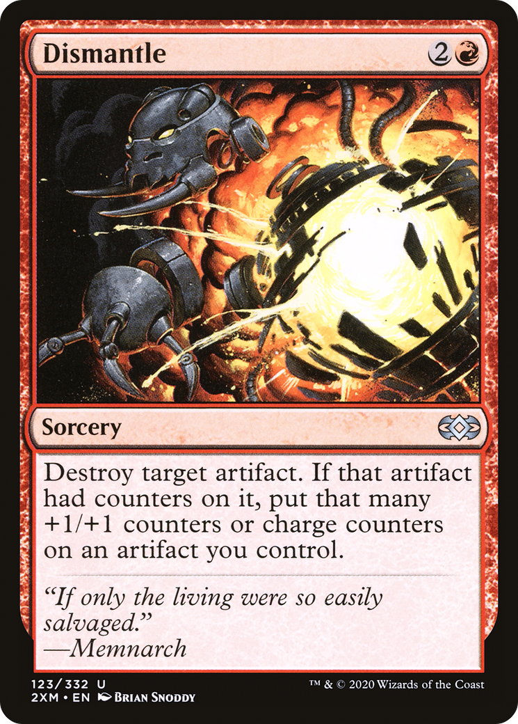 Dismantle (2XM-123) - Double Masters Foil