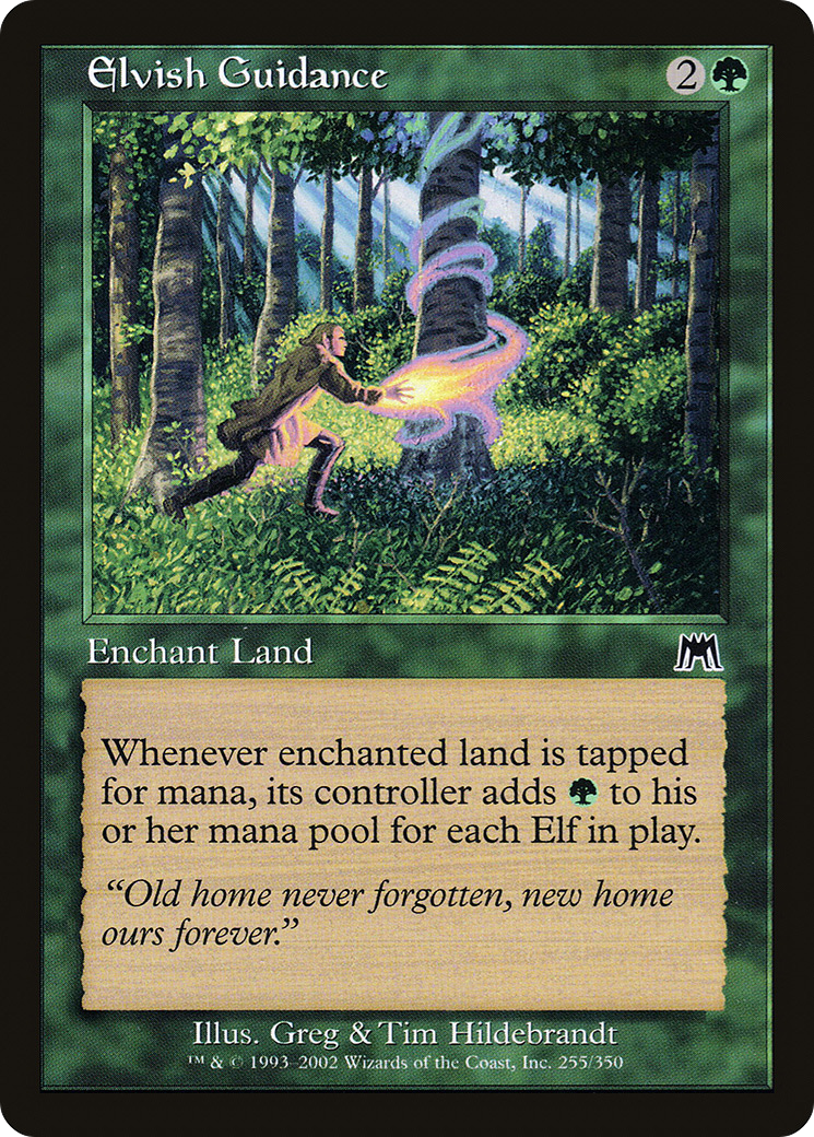 Guidance elfique (ONS-255) - Onslaught Foil 