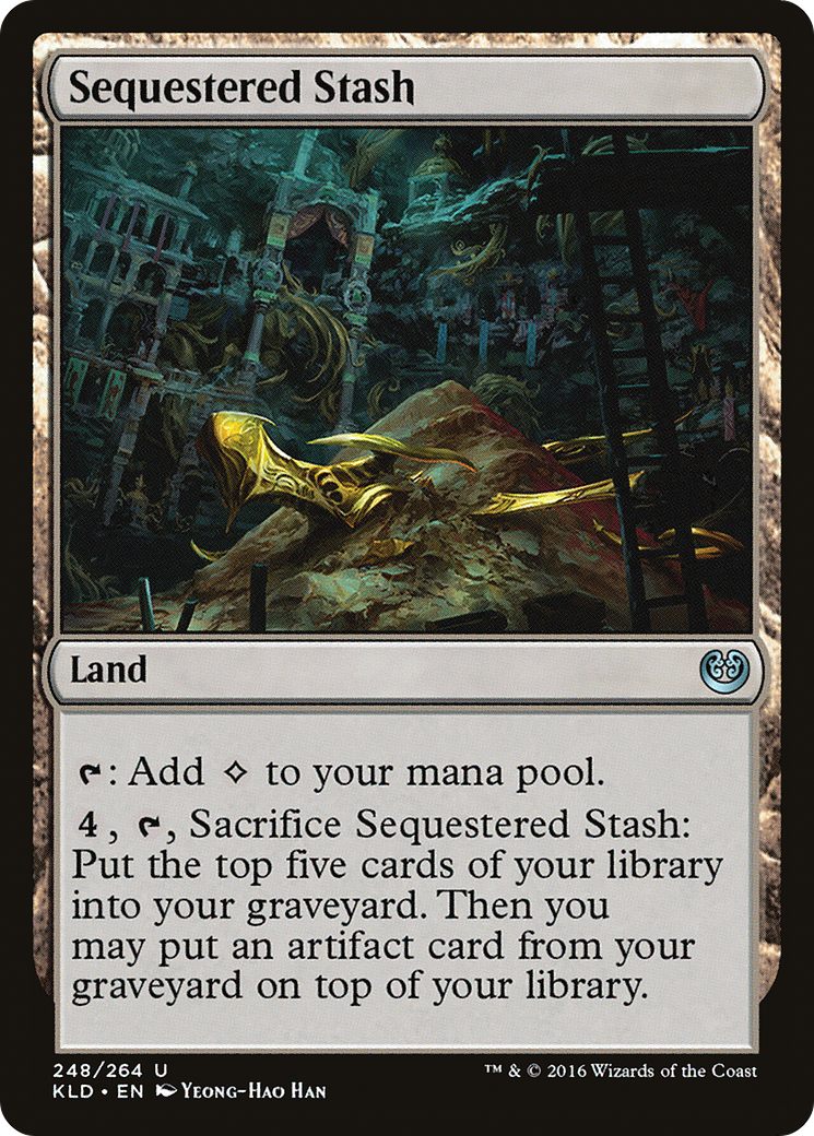 Cachette séquestrée (KLD-248) - Kaladesh Foil 