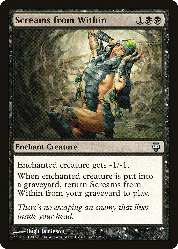 Screams from Within (DST-052) - Darksteel Foil