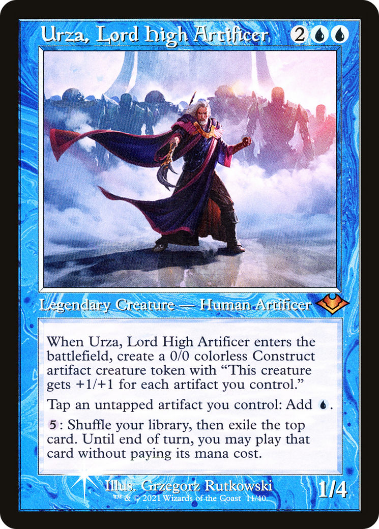 Urza, Seigneur Grand Artificier (H1R-011) - Horizons Modernes 1 - Décalages temporels