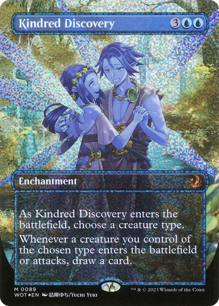 Kindred Discovery (WOT-089) - Wilds of Eldraine : Contes enchanteurs (sans bordure) 